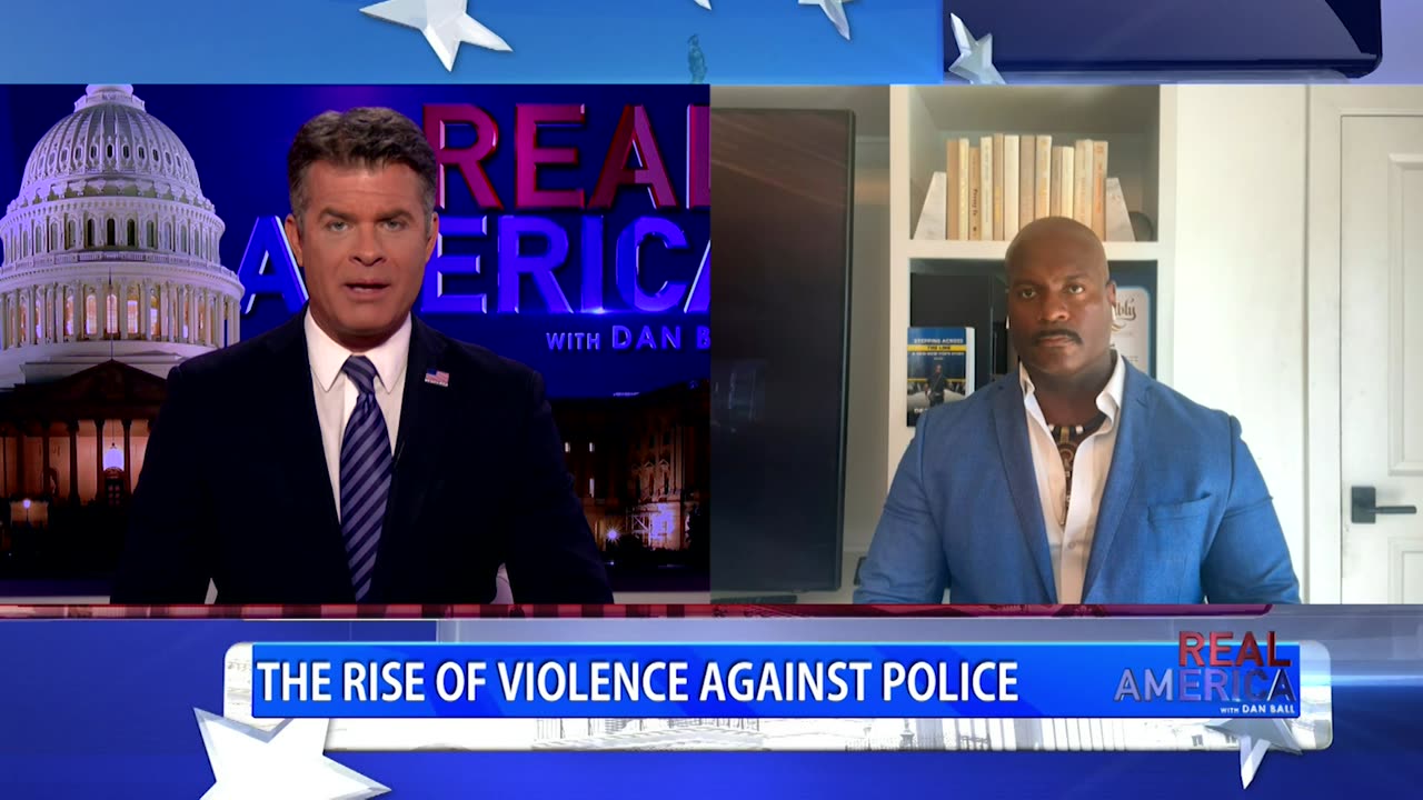 REAL AMERICA -- Dan Ball W/ Deon Joseph, LA Deputy Shot In Cold Blood Saturday