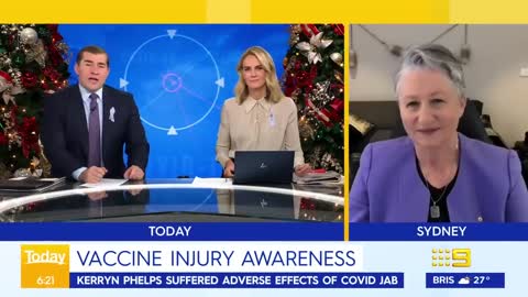 Top doctor says she suffered COVID-19 vaccine injury Source: 9 News Australia