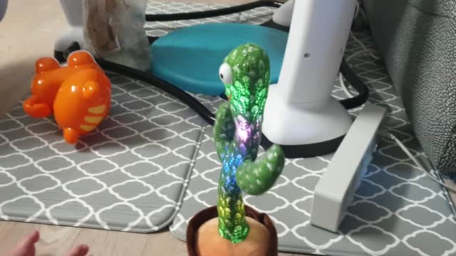 Dad’s First Toy, Dancing Cactus, Got Baby Crying