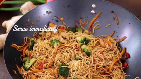 Chicken Stir-Fry Noodles Recipe