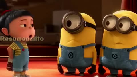 Sólo hay 5 peinados 😁 en minions