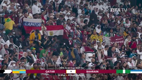 Qatar v Bahrain FIFA Arab Cup Qatar 2021 Match Highlights