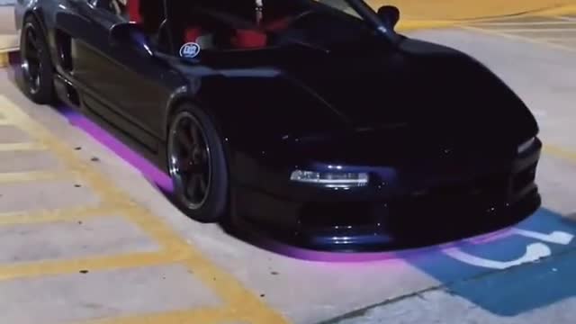 Acura NSX with Underglow Kit