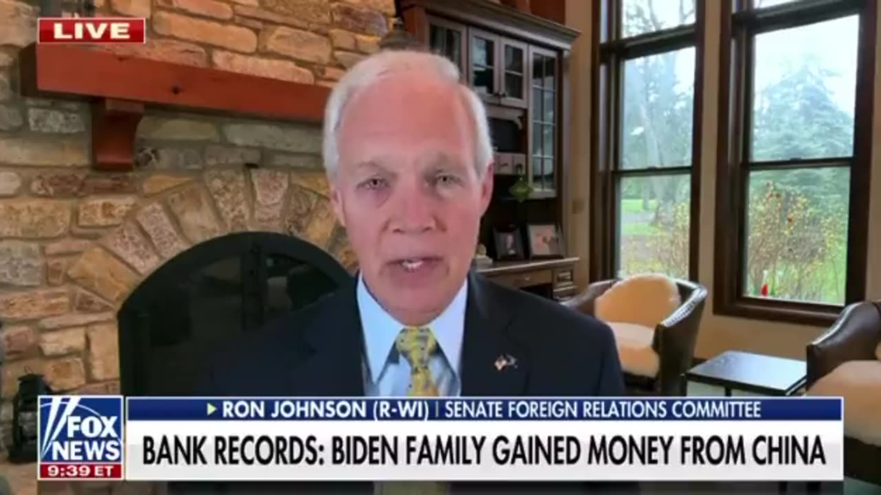 Ron Johnson Drops Bombshell On Biden Crime Family Investigation