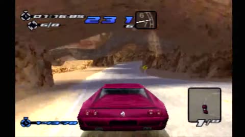 Need For Speed 3: Hot Pursuit | Redrock Ridge 16:36.59 | Race 47