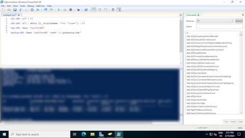 Group Policy Management with PowerShell