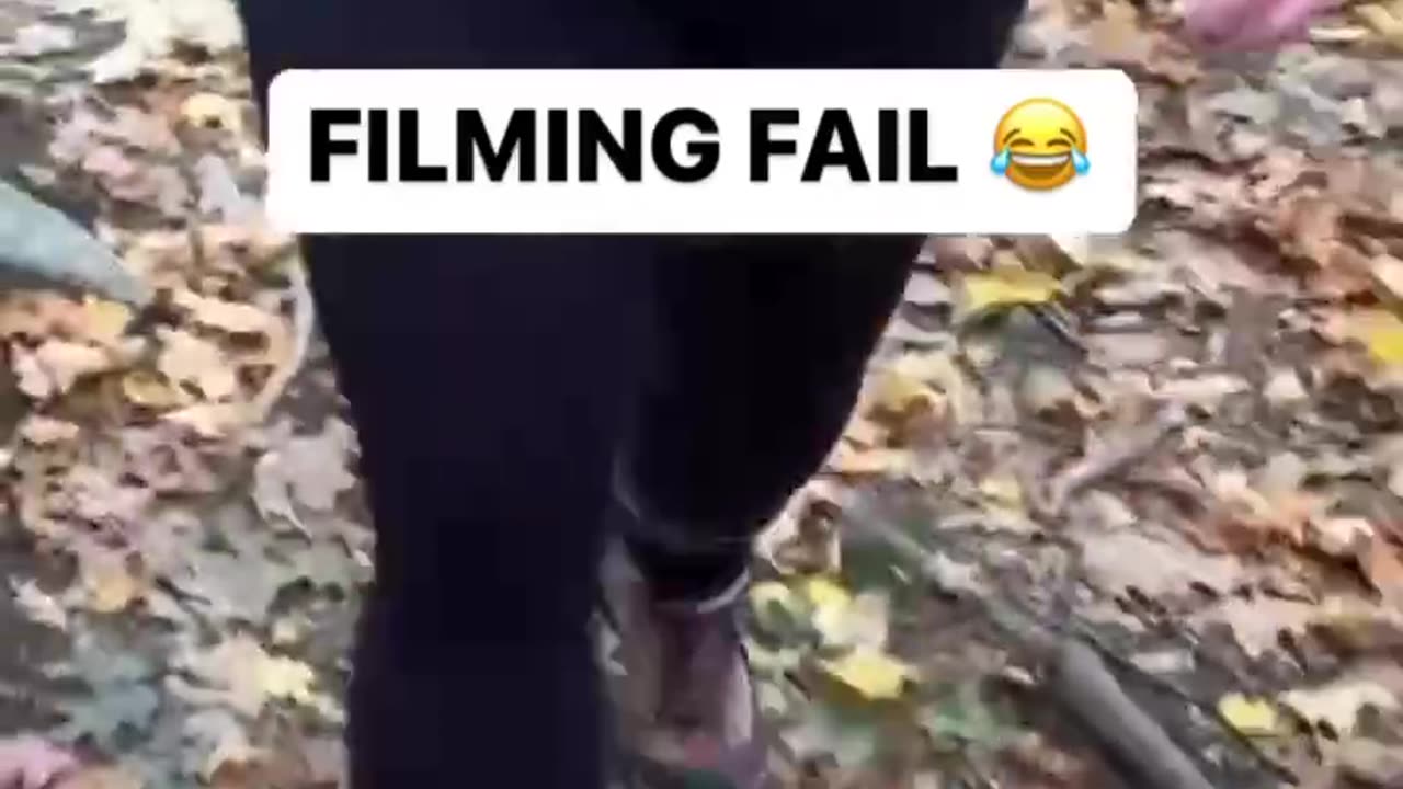 HE TRIED FILMING WITHOUT LOOKING 🤦🏼‍♀️