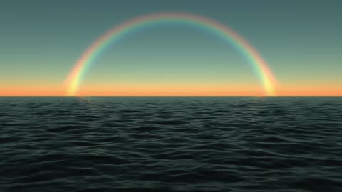 rainbow of the sea