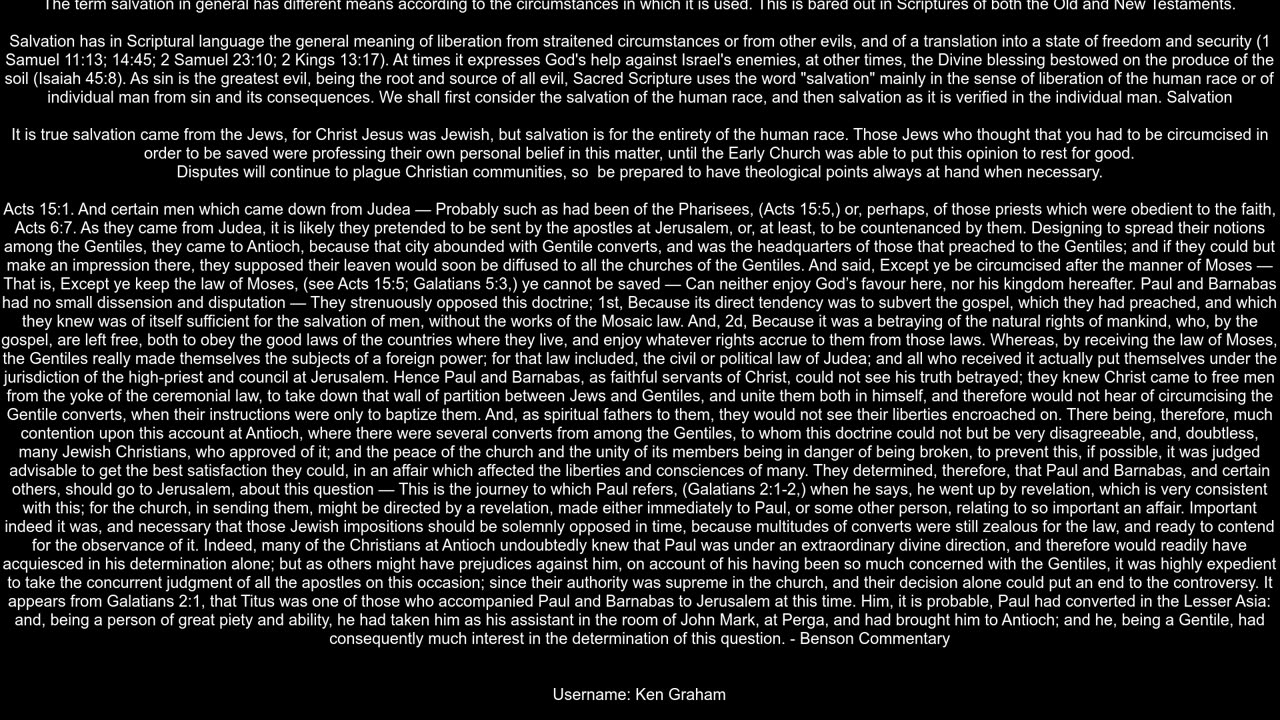 How Did the Earliest Church Define Salvation