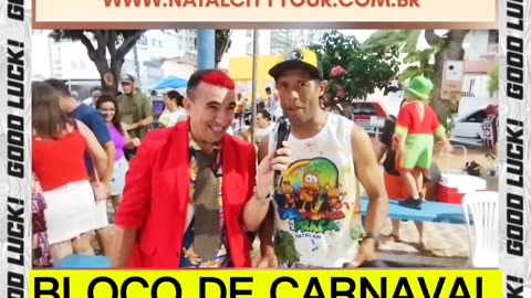 BLOCO DE CARNAVAL DEU FORMIGA NA PRAÇA - Parte 01