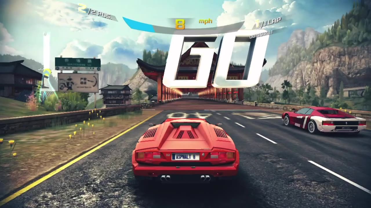 Asphalt 8 (Game controller test)