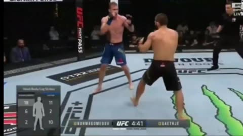 Khabib Nurmagomedov VS Justin Gaethje