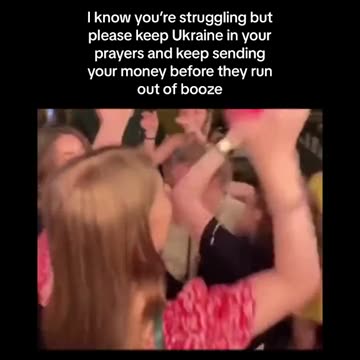 Is anyone else tired of funding Ukraine?