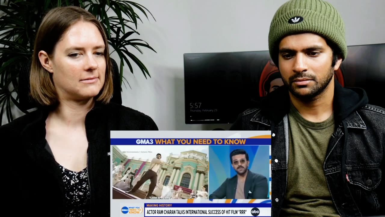 Ram Charan interviews with good morning America reaction || making history at 95th acadmy award