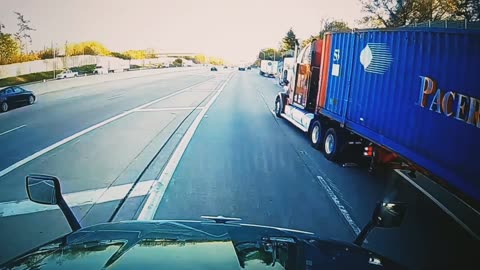 Reckless trucker