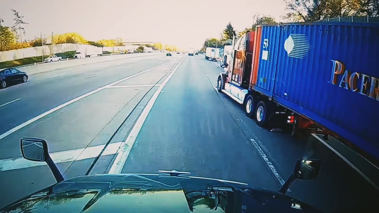 Reckless trucker