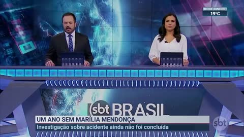 Morte de Marília Mendonça completa 1 ano neste sábado | SBT Brasil (04/11/22)