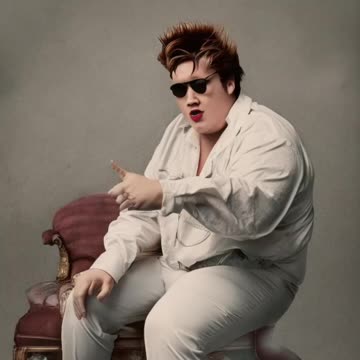 AUSTIN BUTLER AS FAT ELVIS