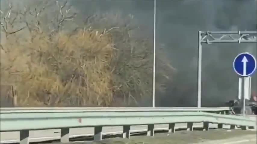 Buk-M1 TELAR On A Tank Tractor.