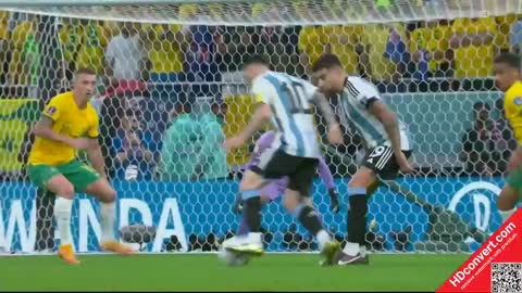 Argentina 2-1 Australia World Cup 2022