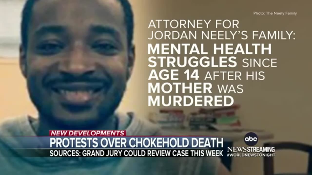 breaking news : Protests in NYC over death of Jordan Neely