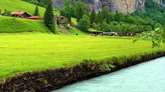 Natural scenery in switzerland