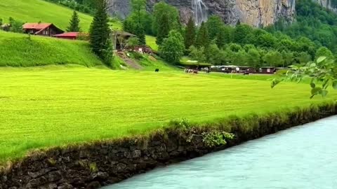 Natural scenery in switzerland