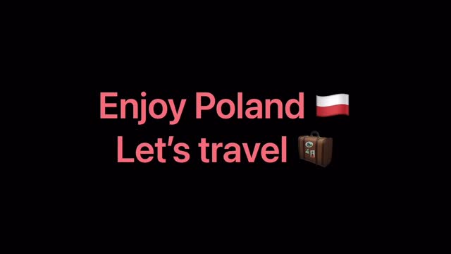 Let’s enjoy Poland 🇵🇱. Sights and sounds. Experience this beautiful country