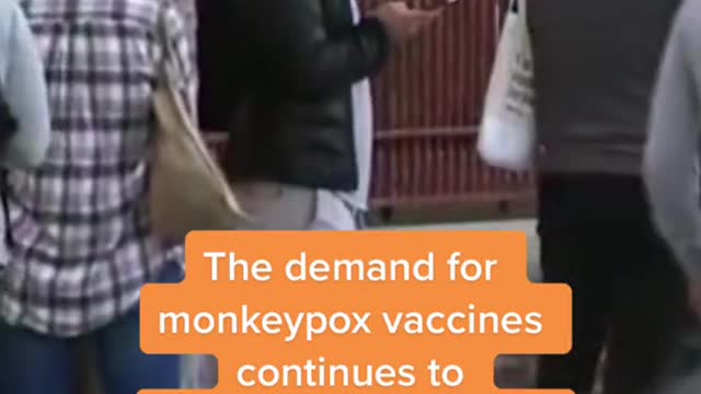 Vaccine clinics, like this one at a New York LGBTQ community center, are popping up around the U.S.