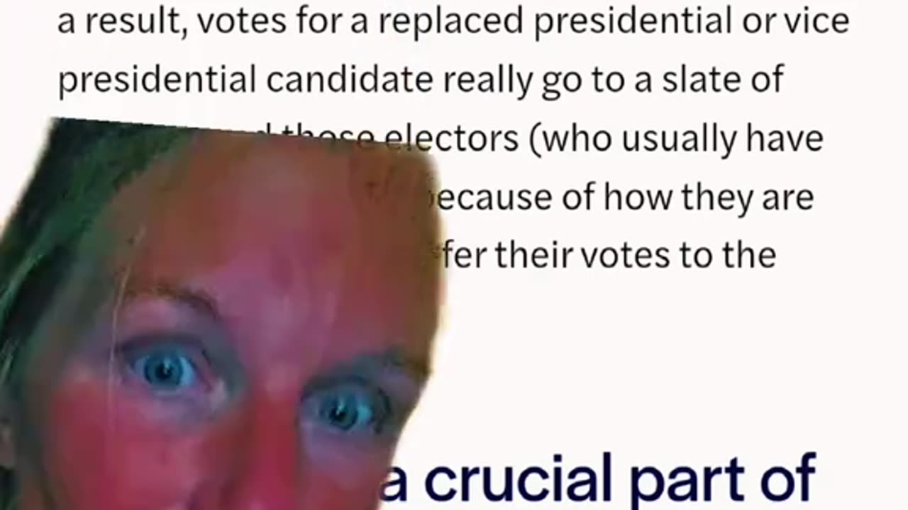 What Happens..... If Kamala Is Pulled From the Election This Late in the Game?