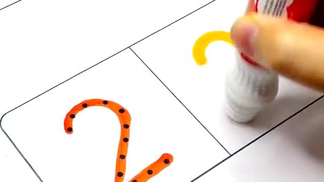 Learn the Numbers in English from 1 to 10 | write numbers for kids