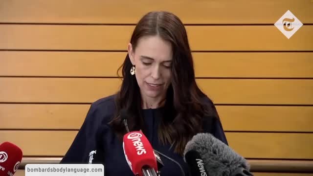 Body Language: Jacinda Ardern, 1 Minute WEF
