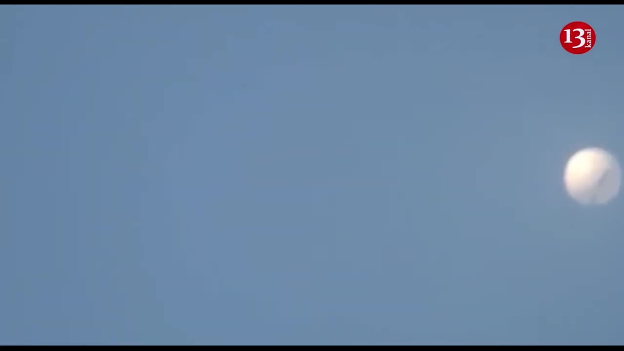 A balloon that flew almost to Warsaw