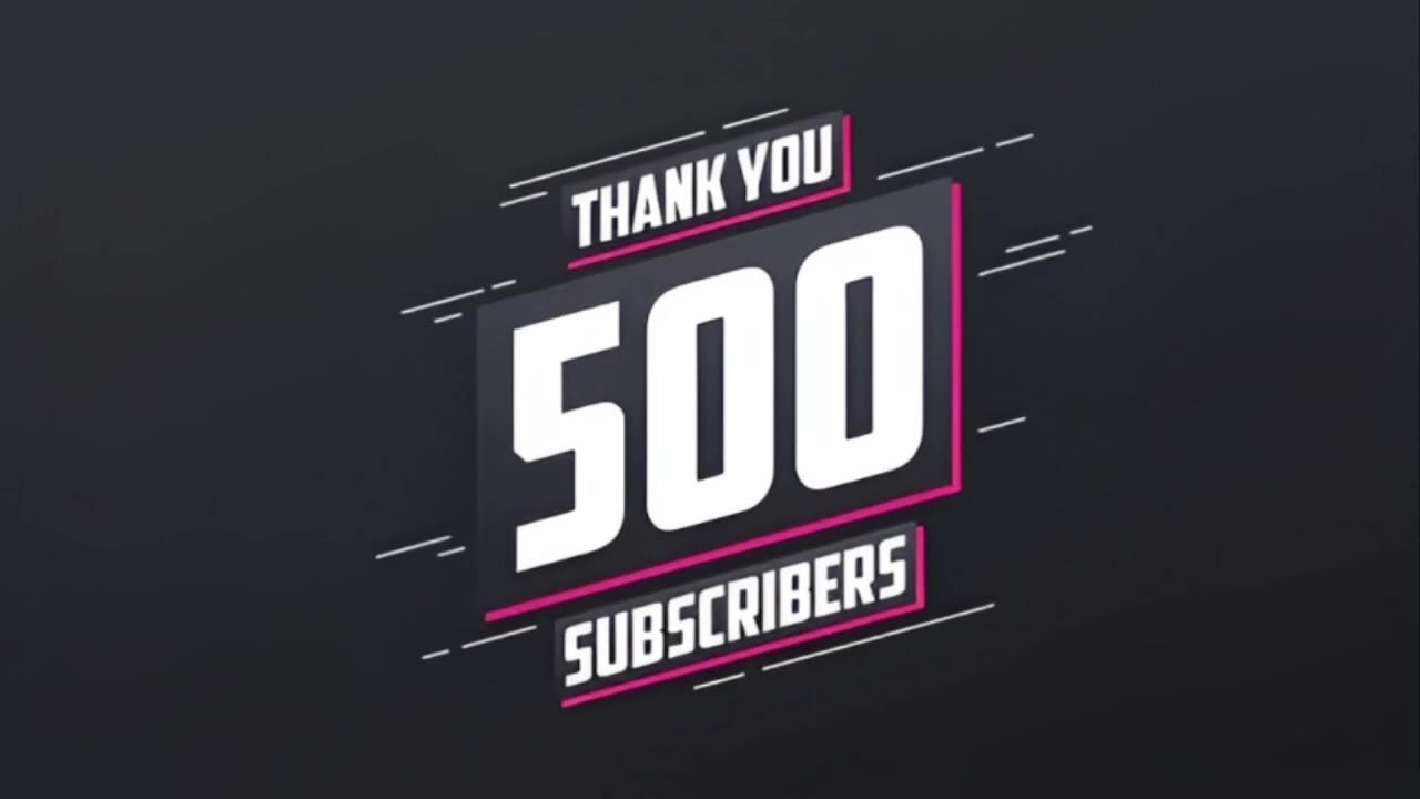WE GOT TO 500 SUBS!!! SPECIAL THANK YOU VIDEO FOR ALL MY SUPPORTERS AND VIEWERS! I LOVE YOU ALL!!!