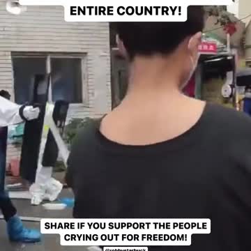 Historical protests against the CCP in China over covid nazism