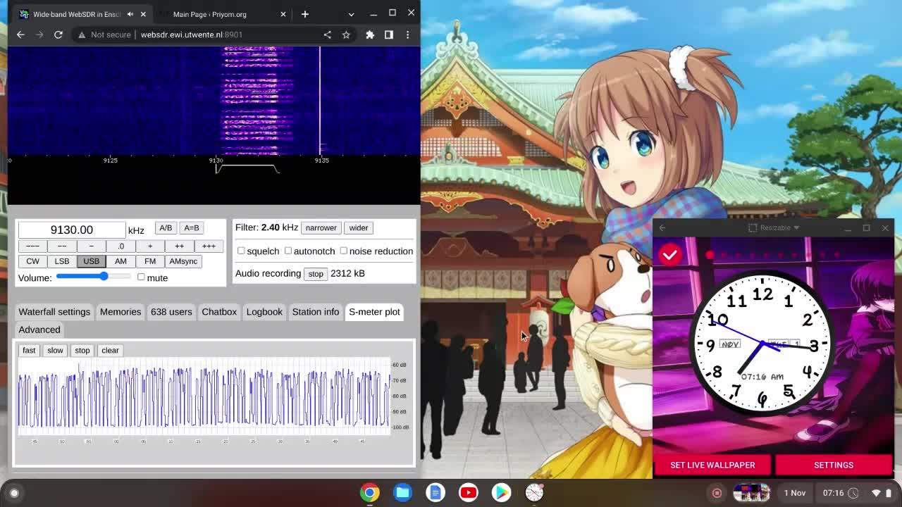 E11 Oblique 01/11/2022 0715 UTC 9130kHz