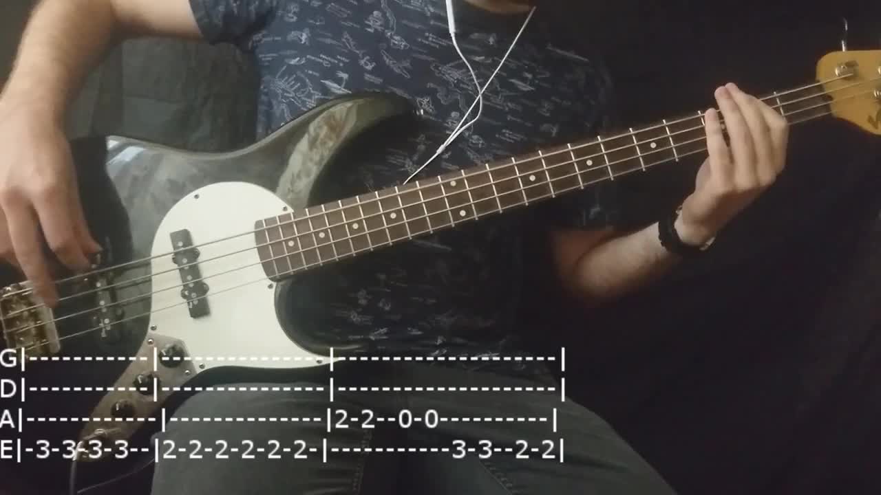 Polkadot Cadaver - "Chloroform Girl" Bass Cover (Tabs)