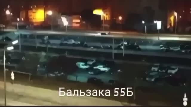 Fights (it is not clear who and with whom) in Troyeschina (Kyiv region)