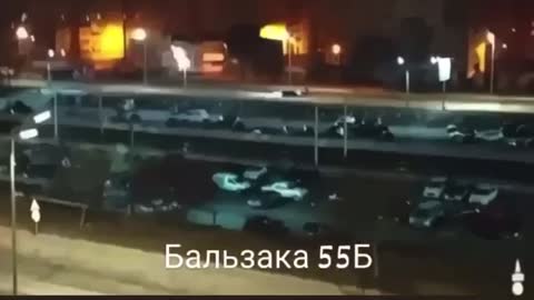 Fights (it is not clear who and with whom) in Troyeschina (Kyiv region)