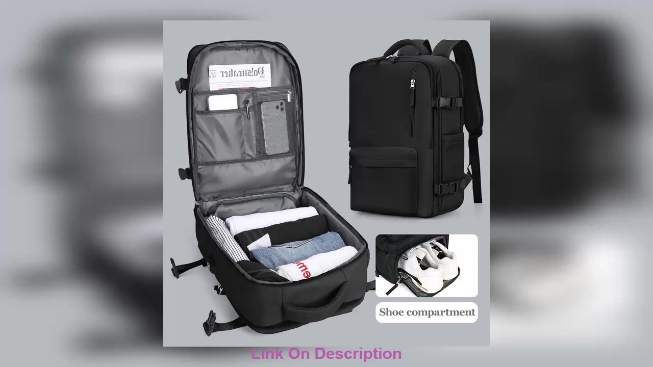 Best Seller Travel Laptop Backpack, Business Anti Theft D