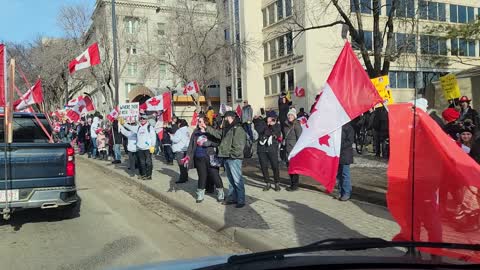 Edmonton Freedom Convoy Feb 12, 2022