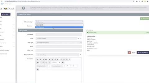 HOW TO CREATE A PARTY