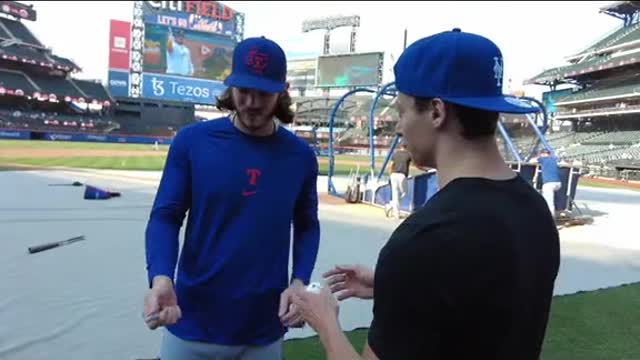 He tried giving a pro baseball player advice