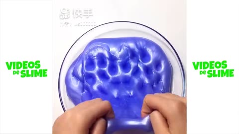 Video satisfactory slime & Relaxing