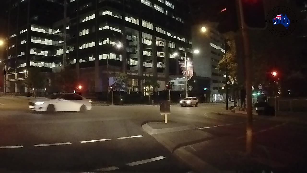 It is night so driving rules don't apply, right
