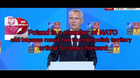 BREAKING NEWS about the Europe and Russia situation POLAND IS BEEN HIT BY TWO RUSSIA ROCKETS