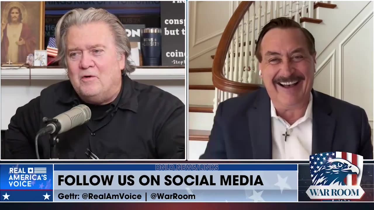 Steve Bannon: Mike Lindell Faces Backlash & Censorship After Taking The Election Crime Bureau Across America - 4/13/23