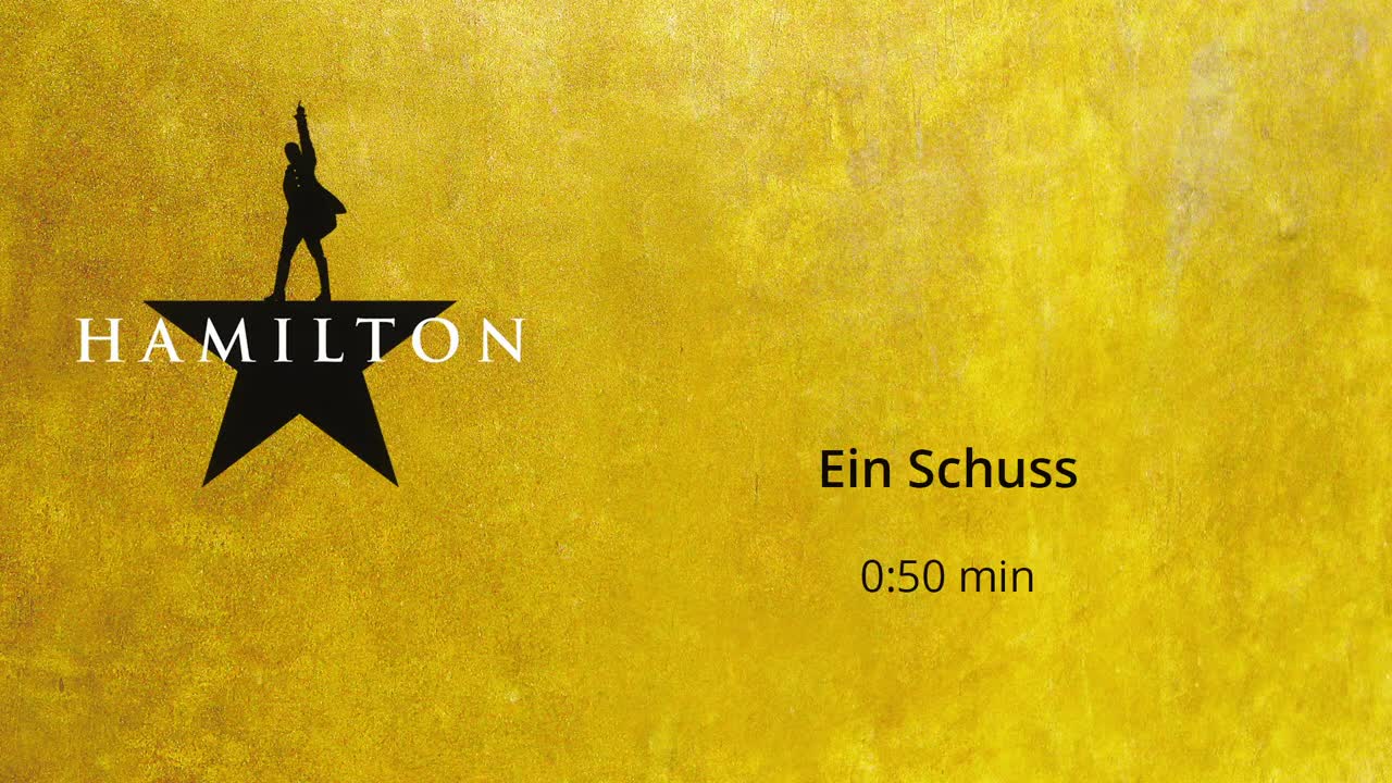 HAMILTON - Das Musical | "Ein Schuss"