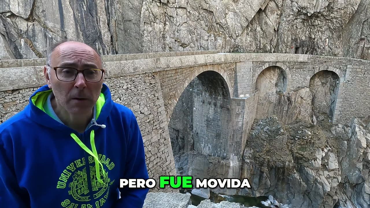 Increíble historia: La gran piedra que salvó un puente en Suiza en el siglo XX