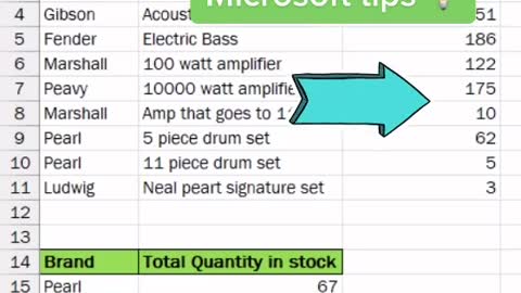 how to sum excel